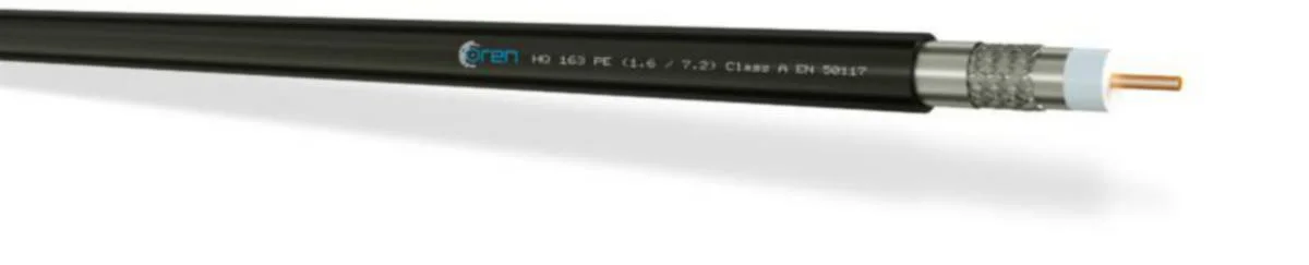 Antennikaapeli Maa La Rg11 Musta 10.0Mm A Fca K500