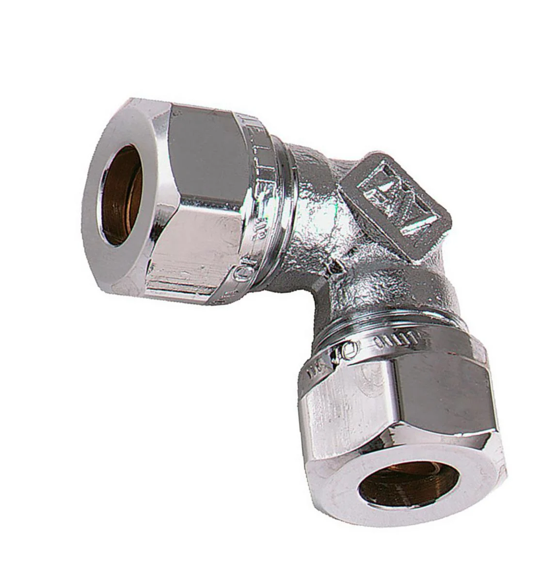 Puserruskulmaliitin Krom Vatette 12 Mm (034040020)