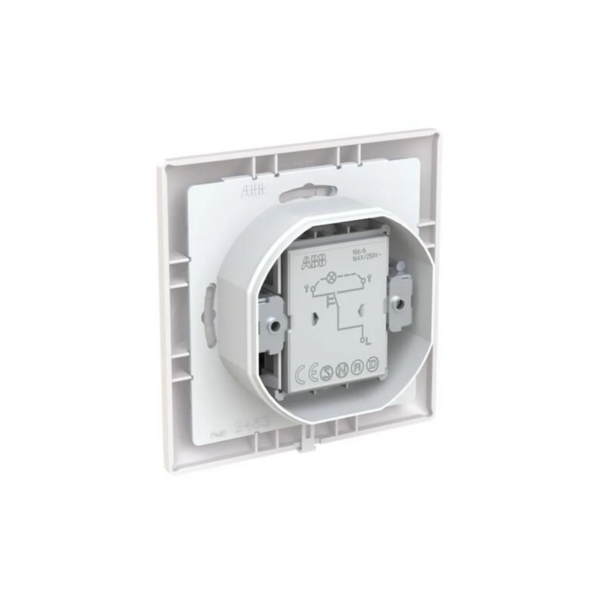 Kytkin Saga 6/16Ax/250V/Ip44 Ukj 2X