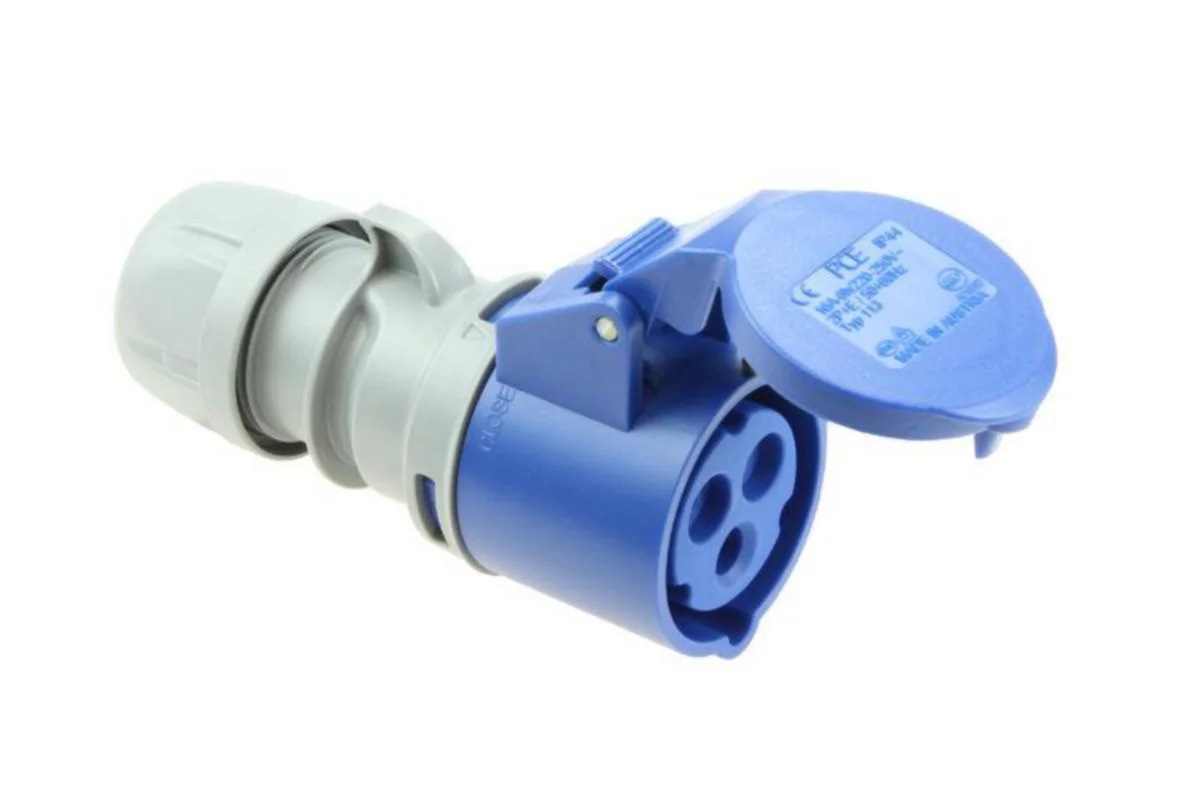 Jatkopistorasia Pce 214-6 16A 4P 400V Ip44