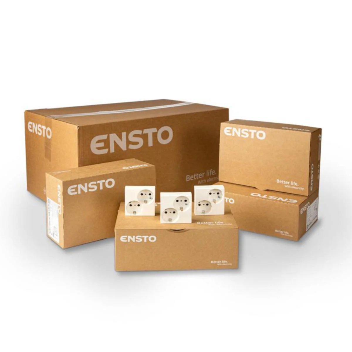 Pistorasia Ensto Intro 2S/16A/Ip21 Ukj Val 100Kpl