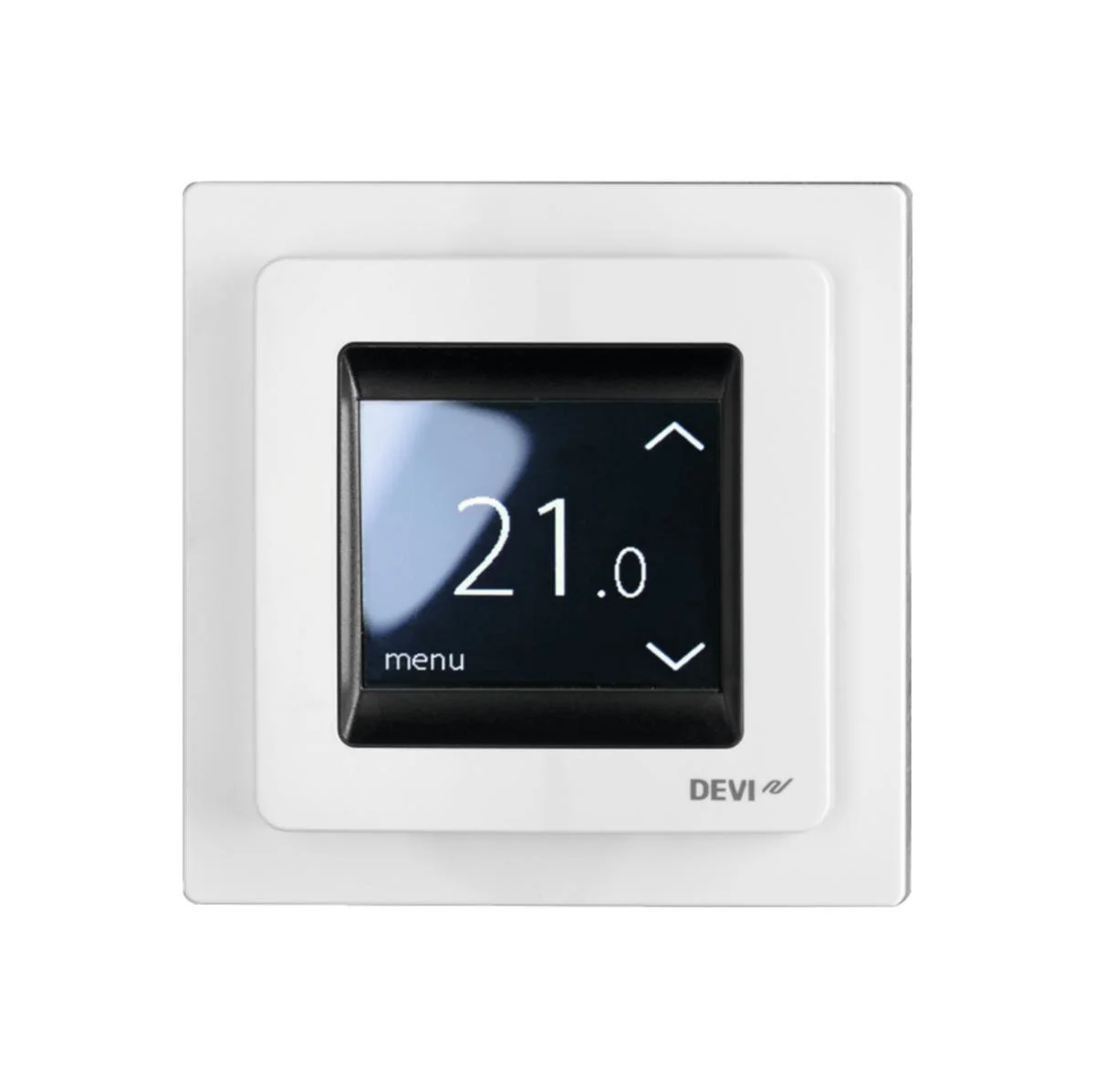 Yhdistelmätermostaatti Devireg Touch Valk 230V 16A