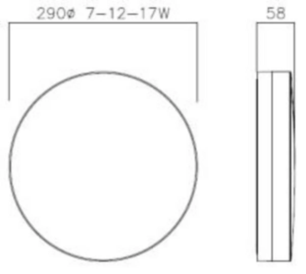 Tunnistinvalaisin Nvc Amarillo Ip54 17W 1820Lm 3/4Kr