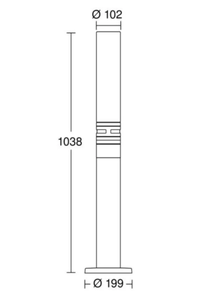 Tunnistinvalaisin Steinel Gl 60 S 9,78W 3000K 781Lm Rst