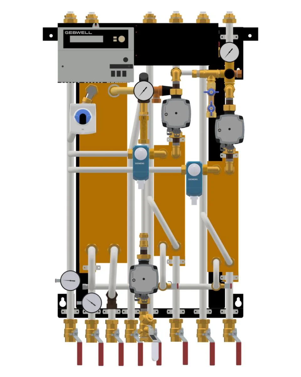 Lämmönjakokeskus G-Power 3/100 A/Ouman