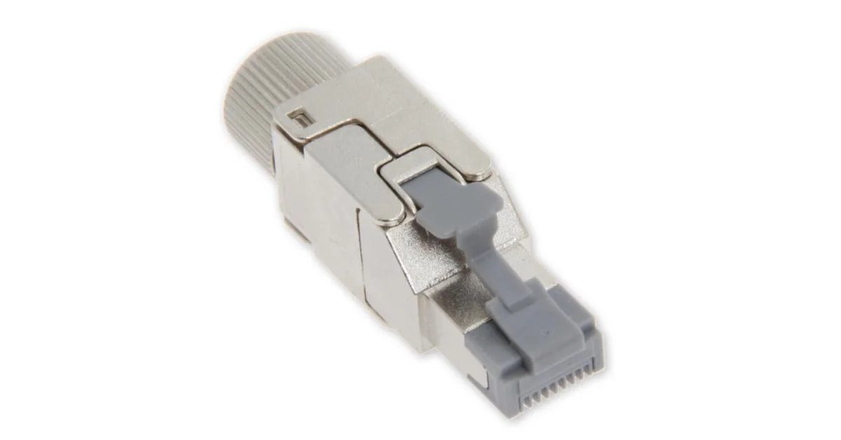 Liitin-Cat6A Eurolan Urosliitin Cat6A Stp