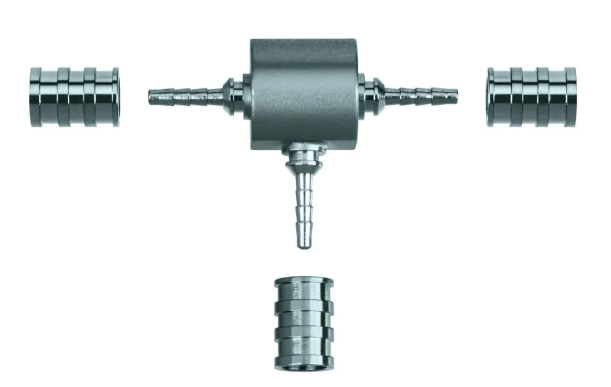 GOMAX T-liitin ø 2 mm 0780 putkelle
