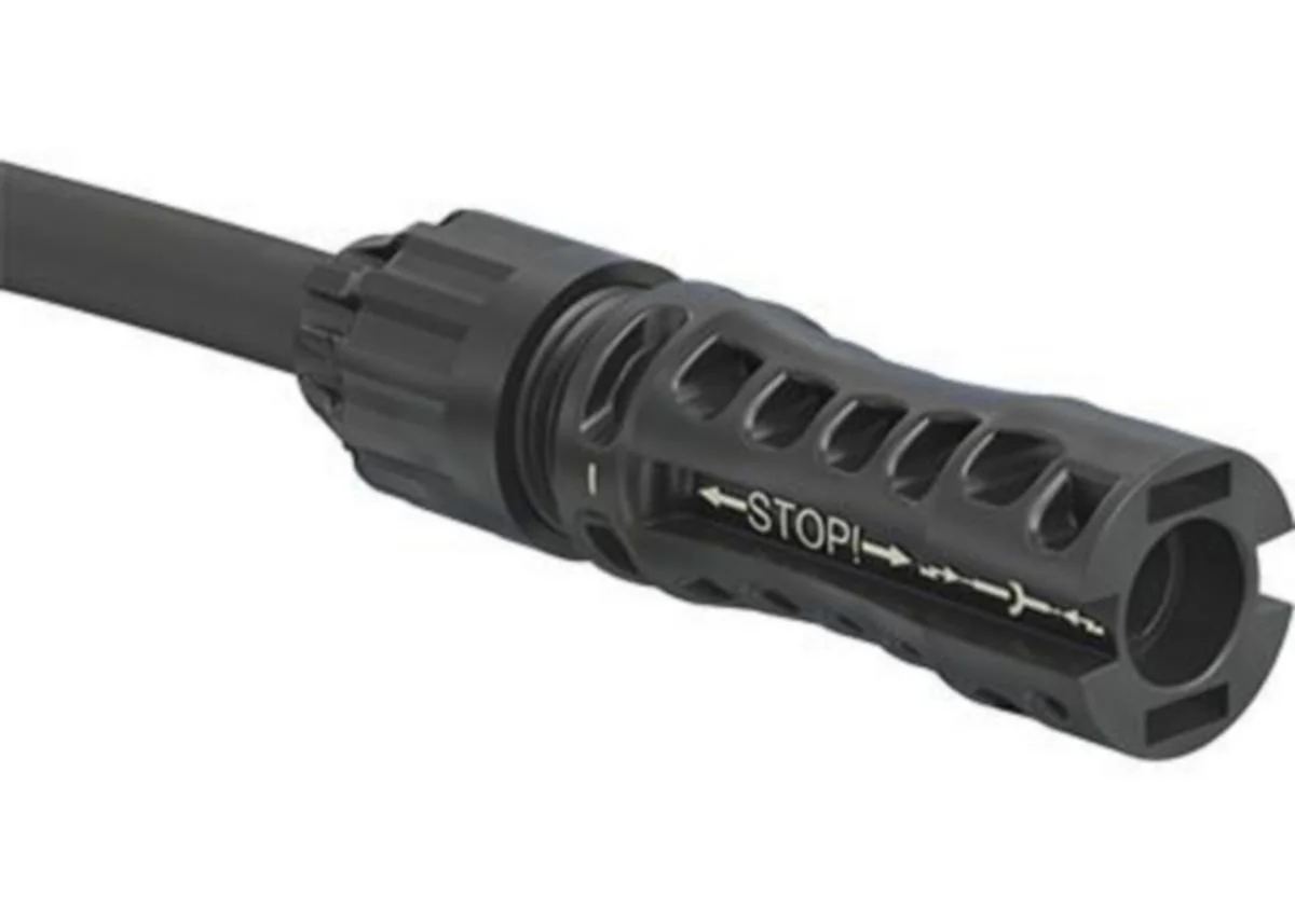 Aurinkosähköliitin Stäubli Mc4-Evo2 Uros 4-6Mm2