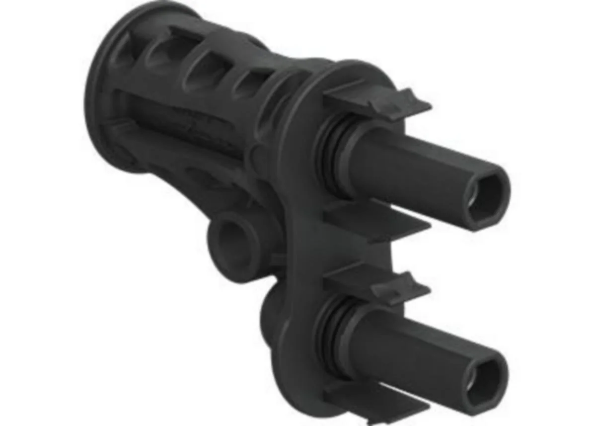 Aurinkosähköliitin Stäubli Mc4-Evo2 Haar. 1Uros/2Naaras